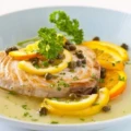 Grilled Fish With Lemon Caper Sauce