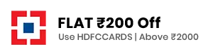 Use HDFCCARDS Above ₹2000