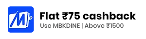 Use MBKDINE Above ₹1500